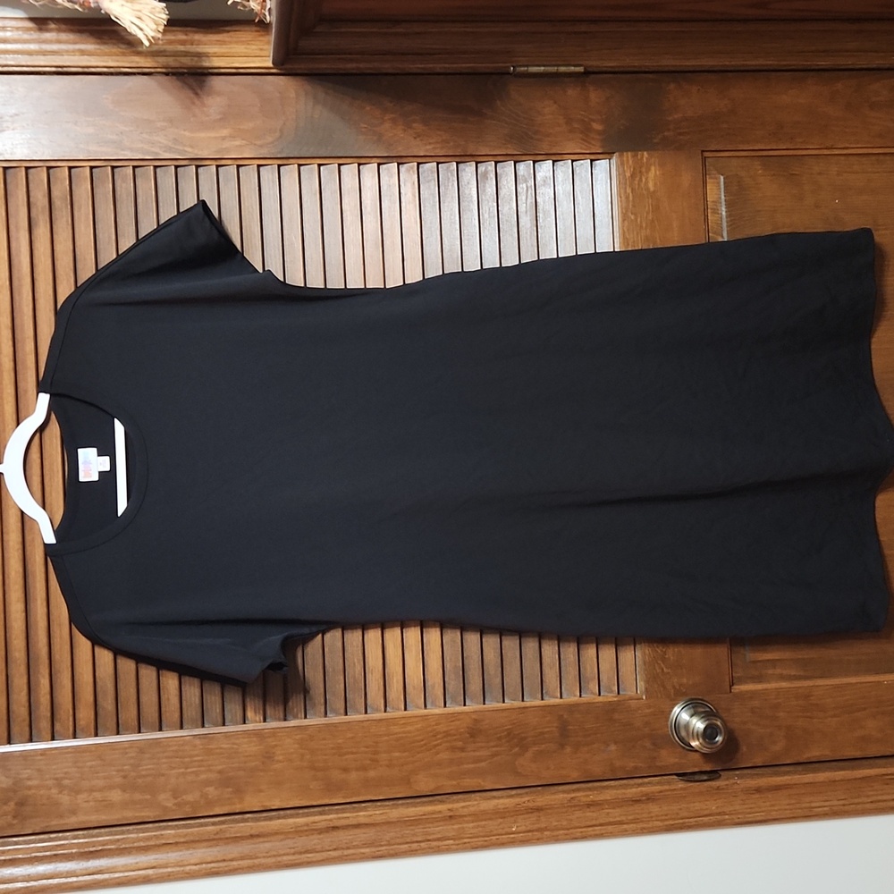 LuLaRoe- Medium; Black Active Dress